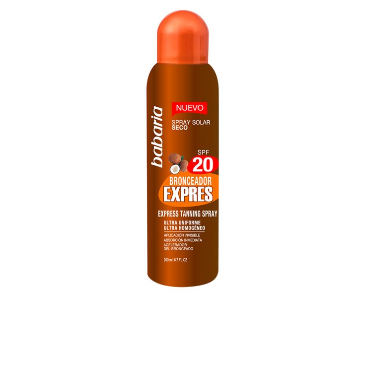 Babaria Express Tanning Spray Spf20 200ml