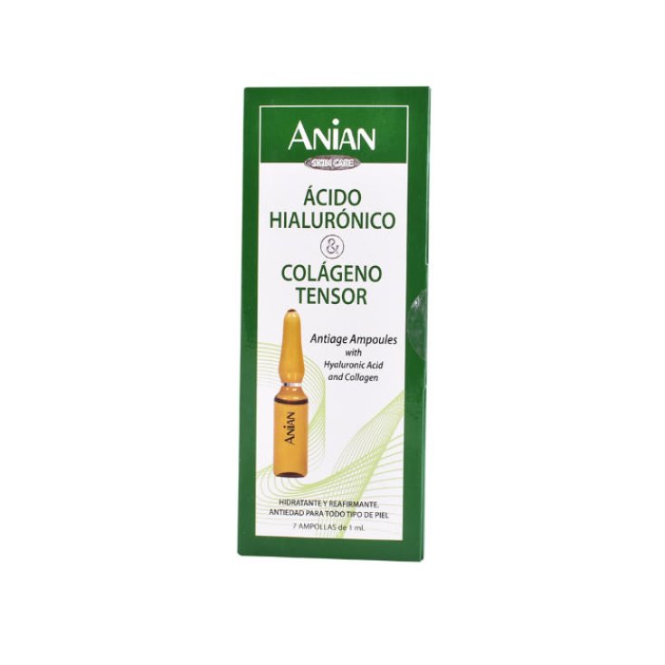 Anian Antiage Ampoules Hyaluronic Acid And Collagen 7x1ml Anian Antiage Ampoules Hyaluronic Acid And Collagen 7x1ml