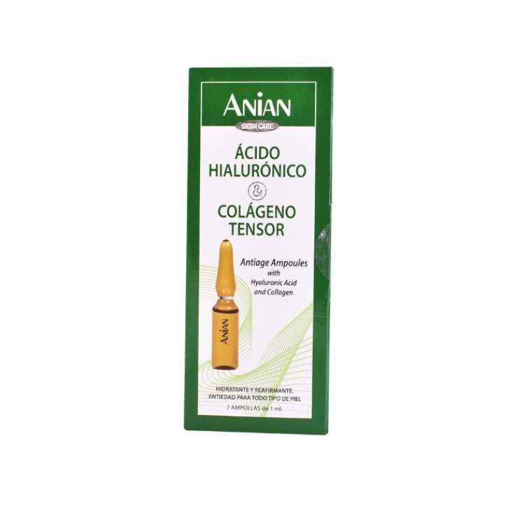 Anian Antiage Ampoules Hyaluronic Acid And Collagen 7x1ml