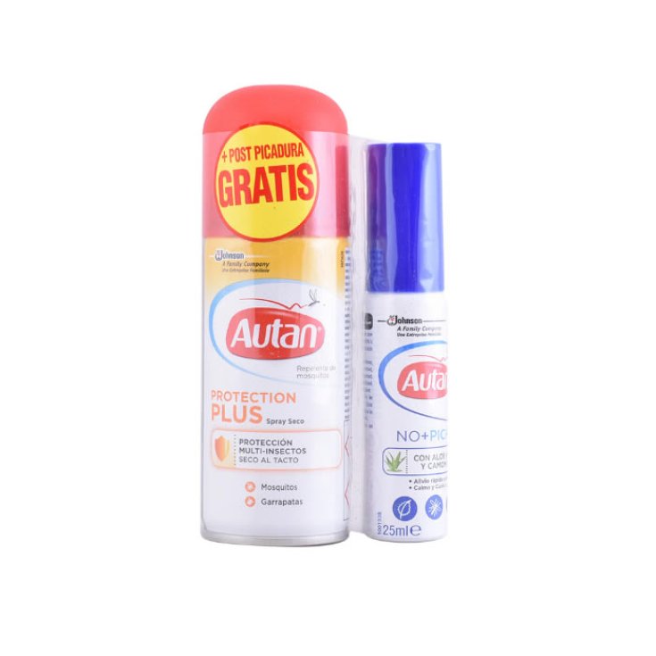 Autan Repellente Spray Asciutto Set 2 Parti