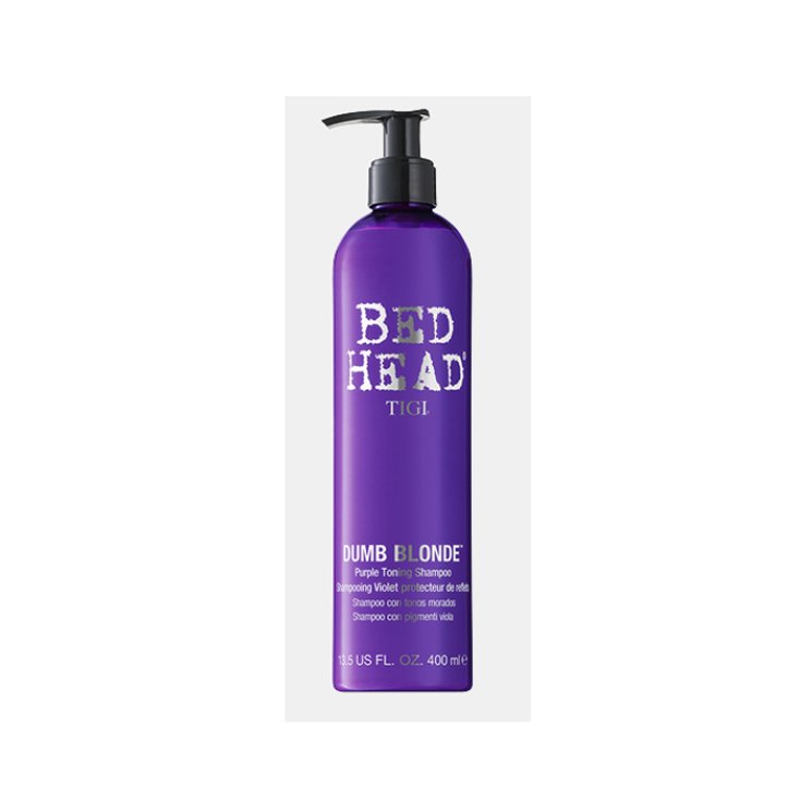 Tigi Bed Head Dumb Blonde Shampoo Con Pigmenti Viola 400ml