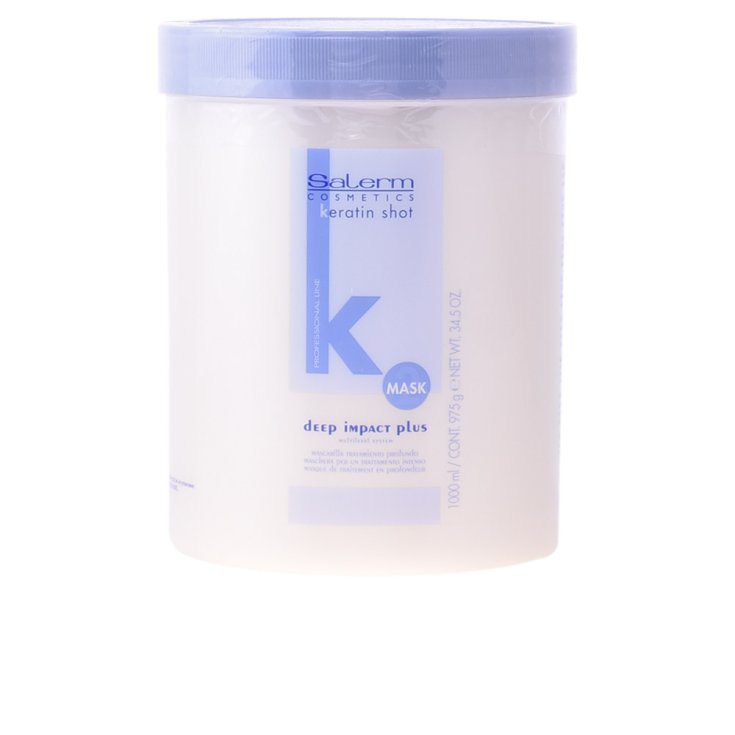 Salerm Cosmetics Keratin Shot Maschera Deep Impact Plus 1000ml