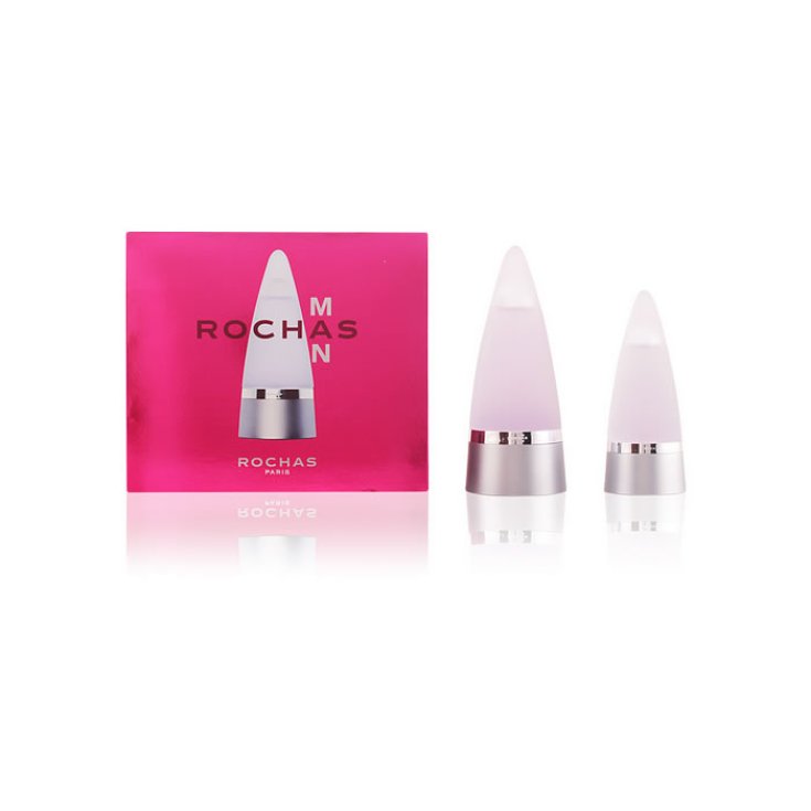 Rochas Man Eau De Toilette Spray 100ml Set 2 Parti 2018