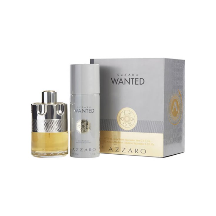 Azzaro Wanted Eau De Toilette Spray 100ml Set 2 Parti 2018