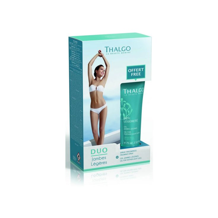 Thalgo Defi L&eacute;g&egrave;ret&eacute; Duo Gel For Feather Light Legs 75ml Set 2 Parti 2018
