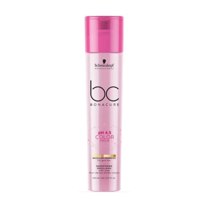 Schwarzkopf Bc Color Freeze 4.5 Ph Gold Shimmer Micellar Shampoo 250ml