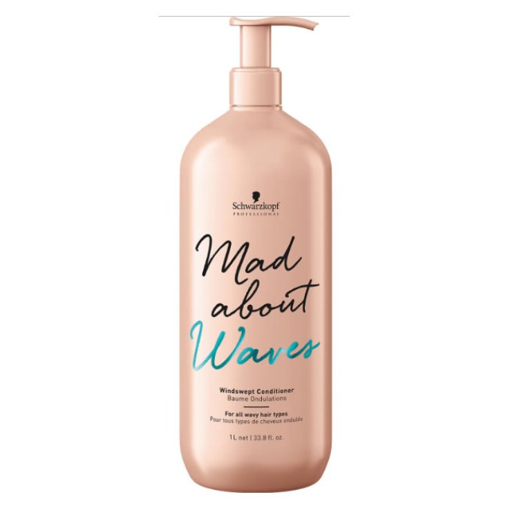 Schwarzkopf Mad About Waves Conditioner 1000ml