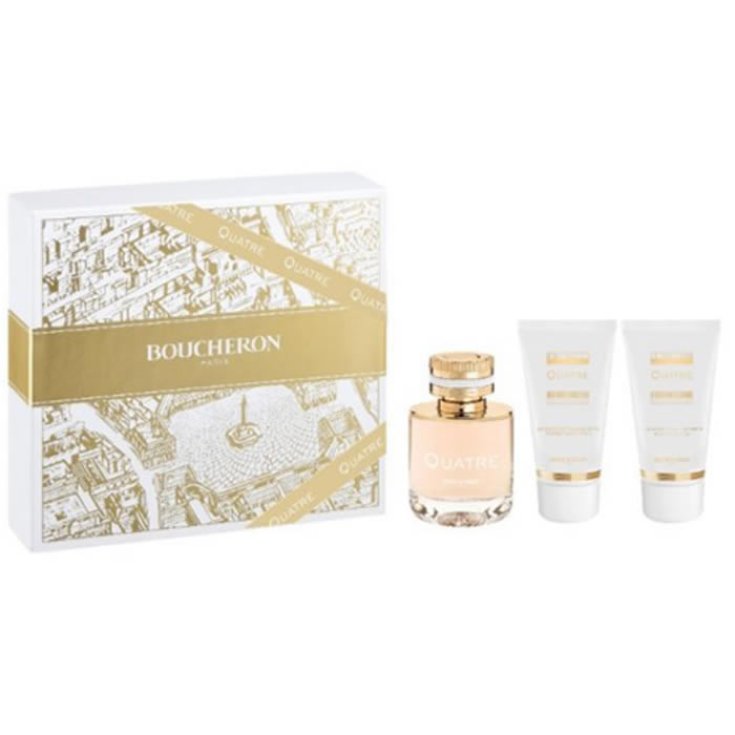 Boucheron Quatre Eau De Parfum Spray 100ml Set 3 Parti 2019