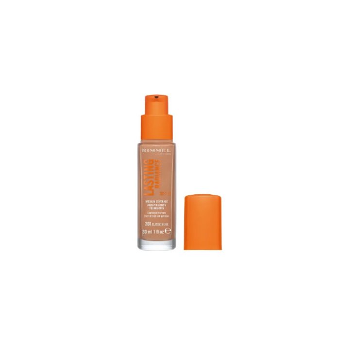 Rimmel London Lasting Radiance Foundation Spf25 201 Classic Beige 30ml