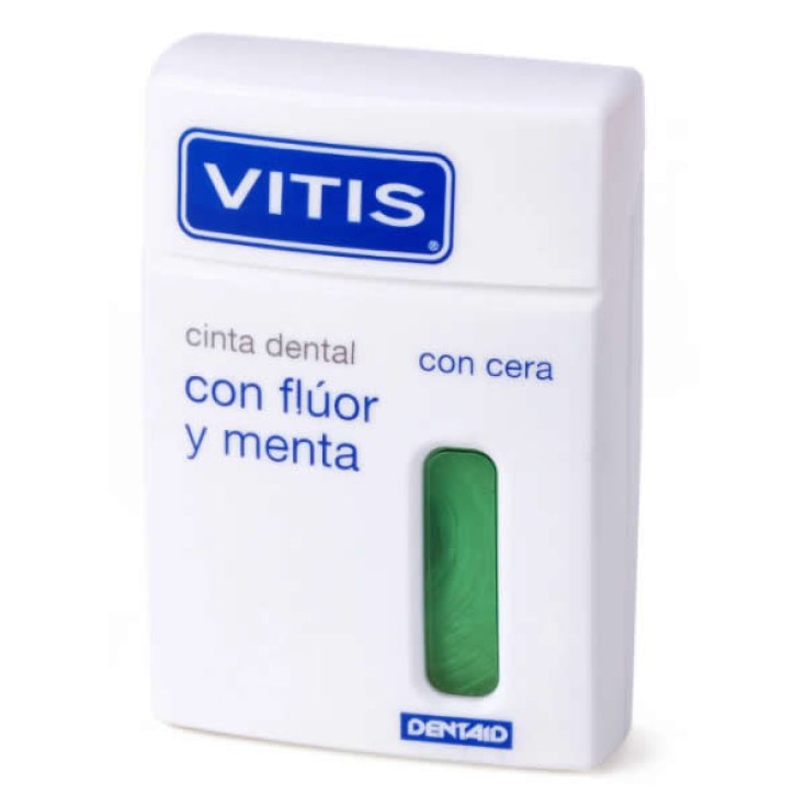 Vitis Filo Dentale Con Fluoro e Menta 50m
