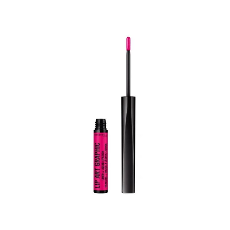 Rimmel London Lip Art Graphic Liner&Liquid Lipstick 870 Own Your Power
