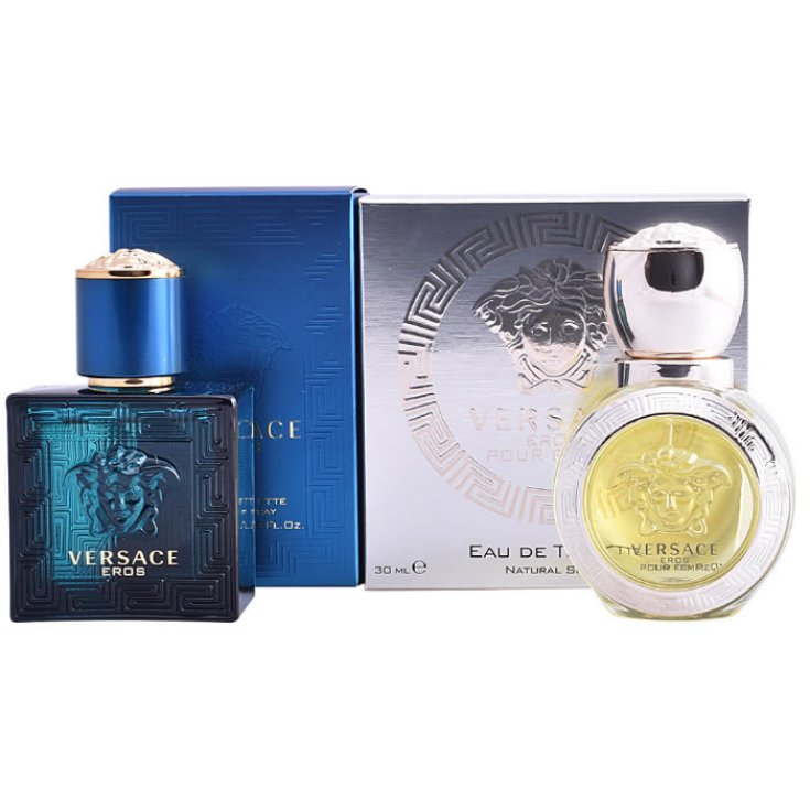 Versace Eros Eau De Toilette Spray 30ml Set 2 Parti 2019