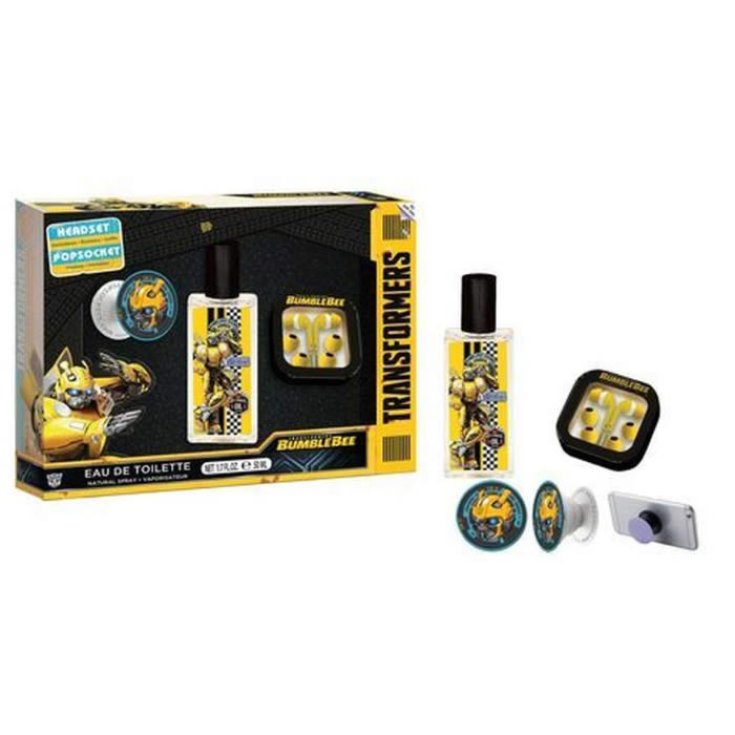 Transformers Bumblebee Eau De Toilette Spray 50ml Set 3 Parti 2018
