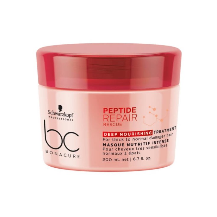 Schwarzkopf Bc Peptide Repair Rescue Deep Nourishing Treatment 200ml