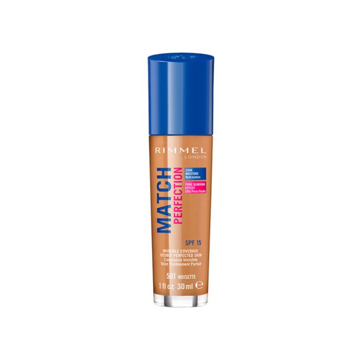 Rimmel London Match Perfection Foundation Spf15 501 Noisette 30ml