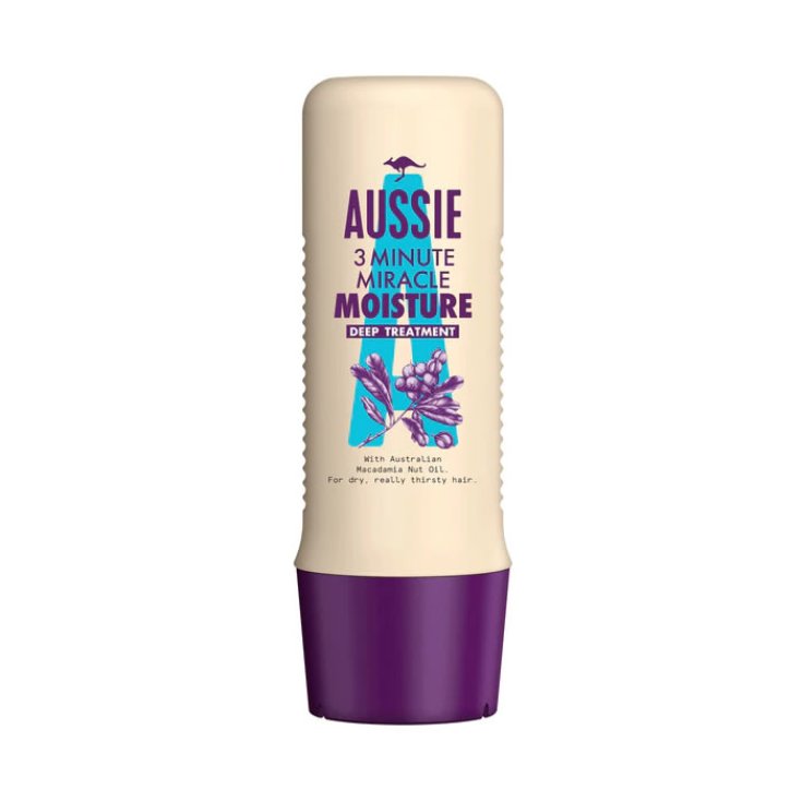 Aussie 3 Minute Miracle Moisture Deep Treatment Capelli Asciutti 250ml