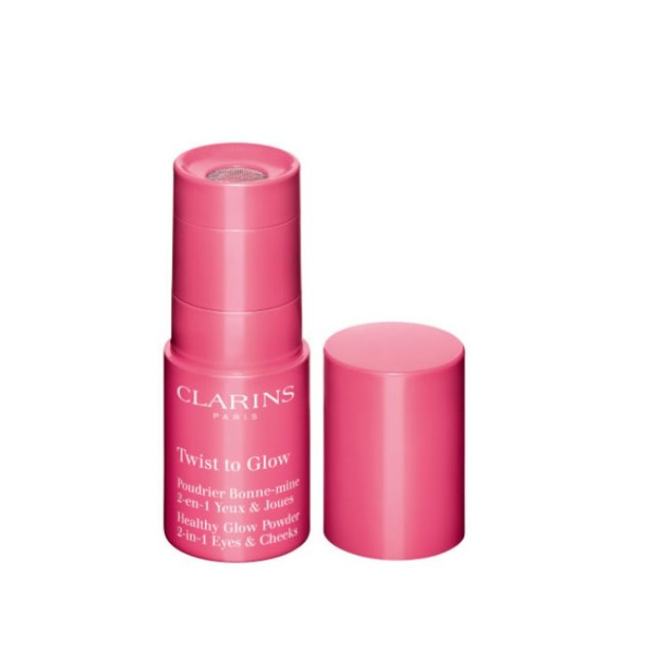Clarins Twist To Glow Powder 2in1 Eyes & Cheeks 01 Coral Happy