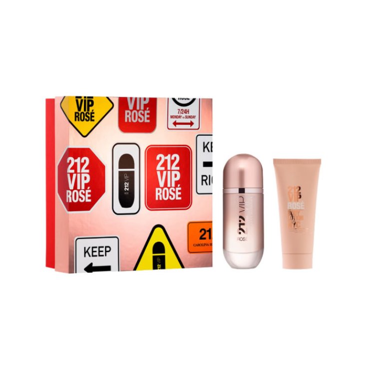 212 Vip Rose Eau De Toilette Spray 50ml Set 2 Parti 2020