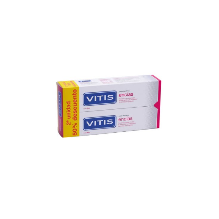 Vitis Gum Dentrificante Pasta 2x150ml