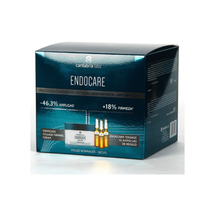 Crema Rassodante Cellule Endocare 50ml + 10 Fiale Regalo Di Tensione
