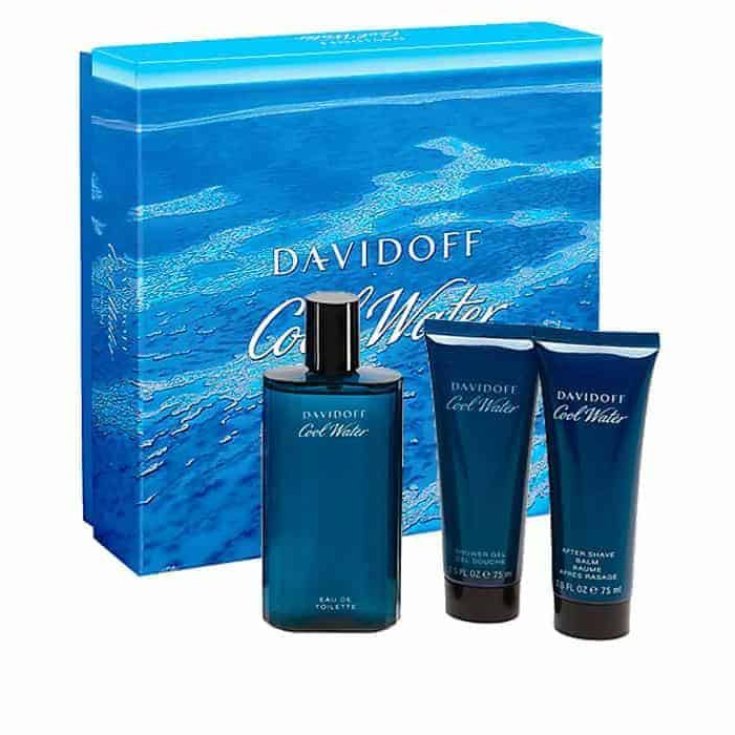 Davidoff Cool Water Eau De Toilette Spray 125ml Set 3 Pieces 2020