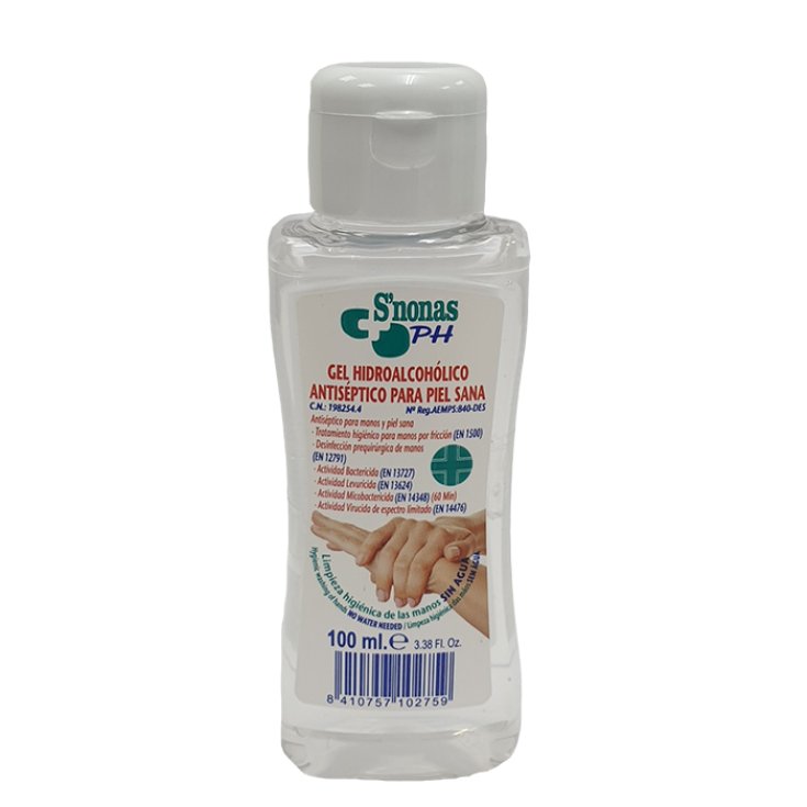 Snonas Gel Sanitario Idroalcolico Antisettico Per Le Mani 100ml