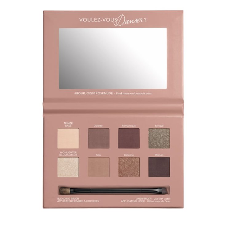 Bourjois Palette Yeux 4 En 1 Eyeshadow 01 Place De L'op&eacute;ra Rose Nude Edition