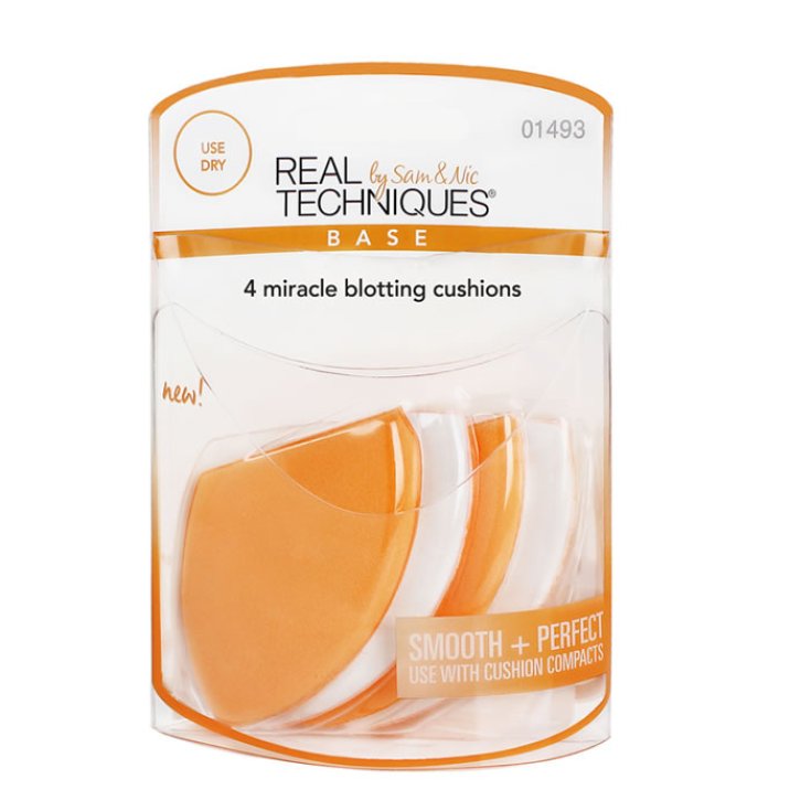 Real Techniques Miracle Blotting Cushions Set 4 Parti 2020