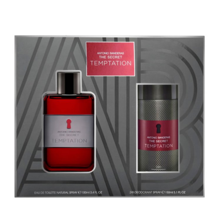 Antonio Banderas The Secret Temptation Man Eau De Toilette Spray 100ml Set 2 Parti 2020