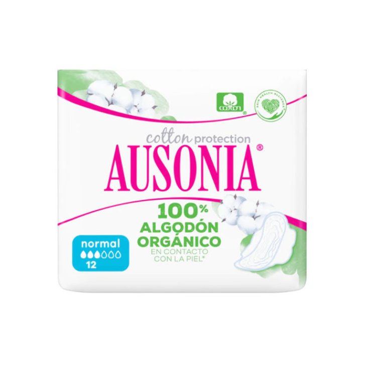 Ausonia Normal Organic Proteggi 12 Unit&agrave;