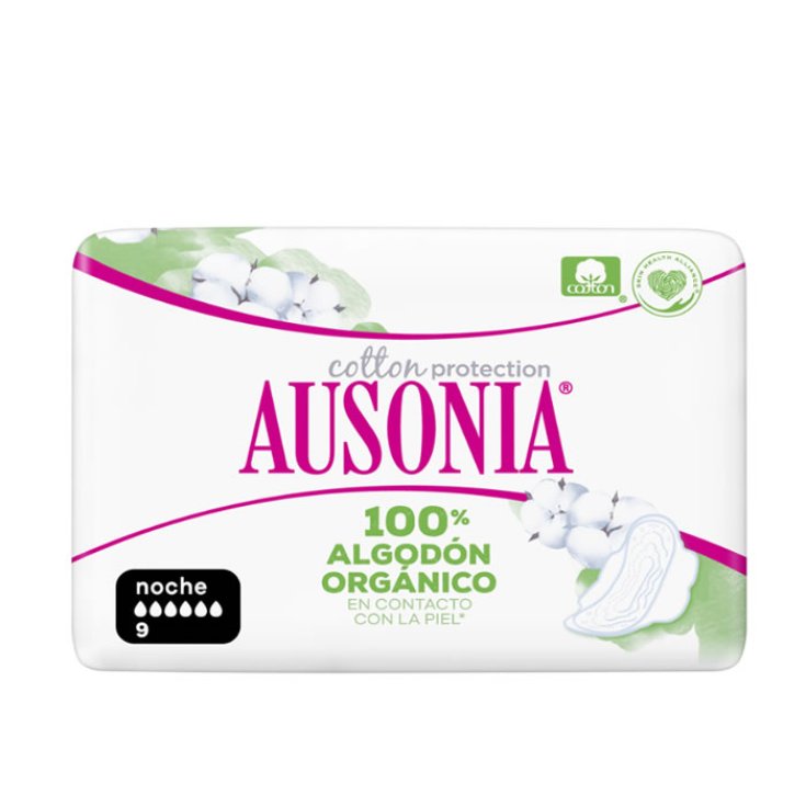 Ausonia Organic 100% Notte Alas 9 Unit&agrave;
