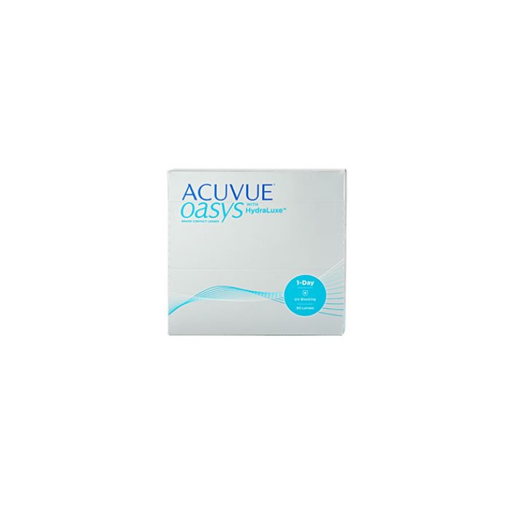 Acuvue Oasys Hydraluxe Contact Lenses Daily Replacement -4.00 BC / 8.5 90 Units
