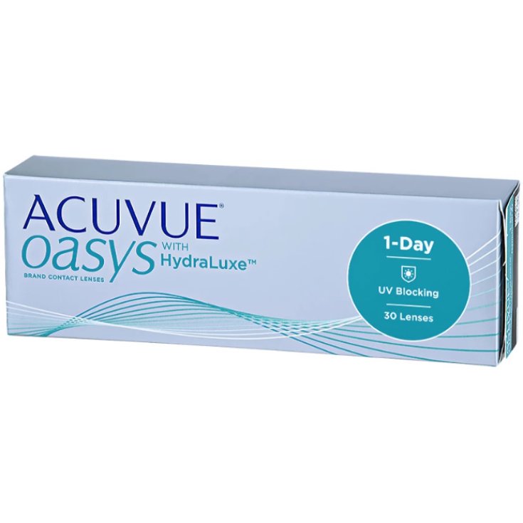 Acuvue Oasys Hydraluxe Contact Lenses 1 Day Replacement -7.00 BC/8.5 30 Unit&agrave;