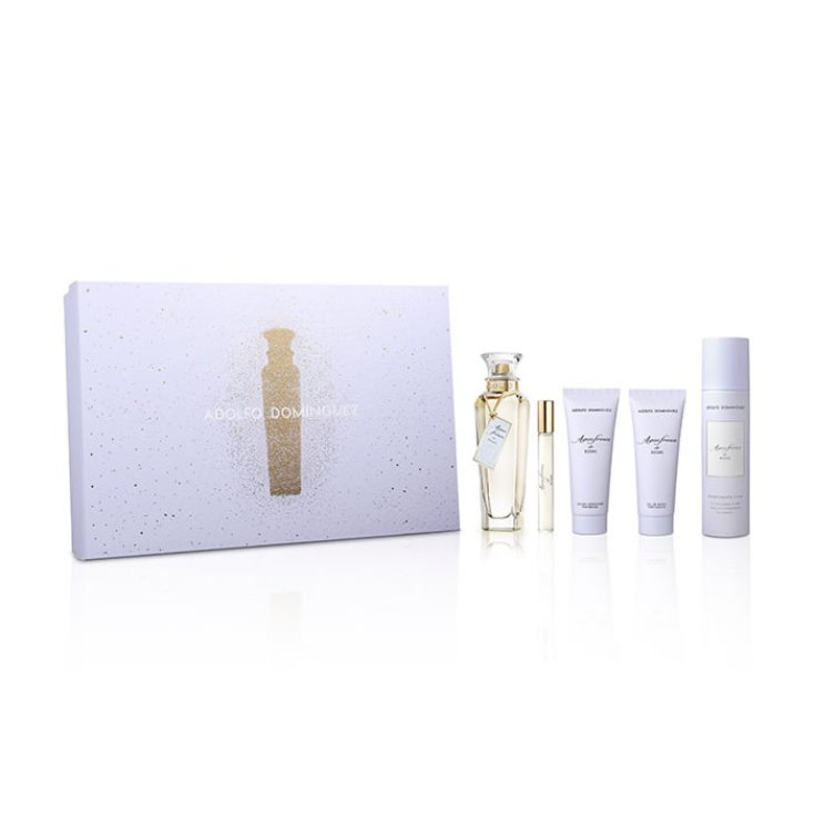 Adolfo Dominguez Agua Fresca De Rosas Eau De Toilette Spray 120ml Set 5 Parti 2019