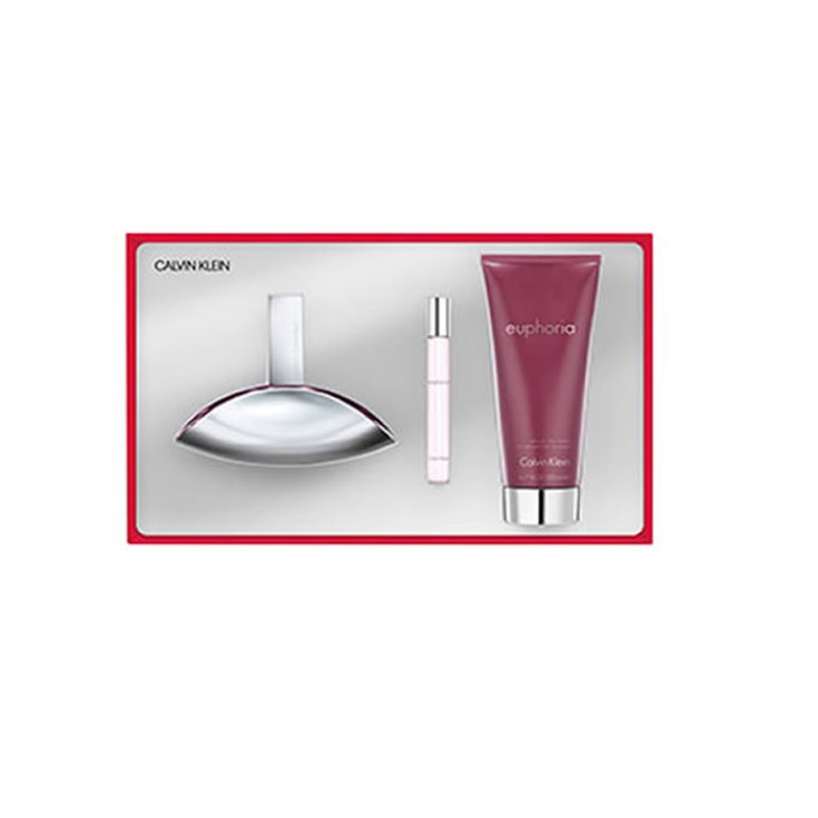 Calvin Klein Euphoria Eau De Parfum Spray 100ml Set 3 Parti 2019