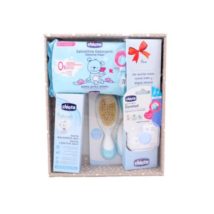 Chicco Mis Primeras Sonrisas Azul Set 4 Parti