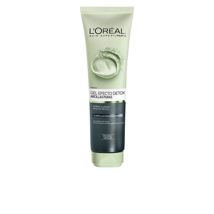 ARCILLAS PURAS gel exfoliante detox negra 150 ml