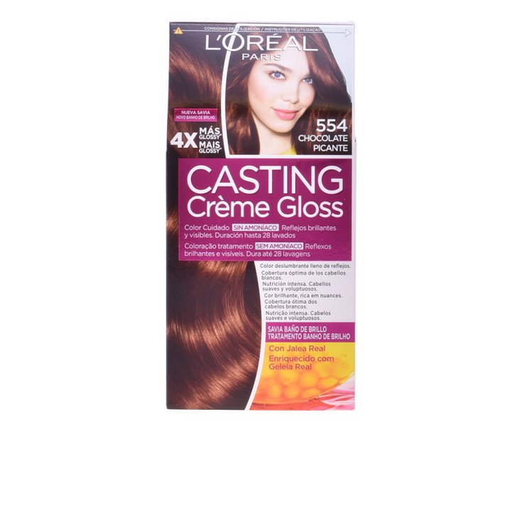 CASTING CREME GLOSS #554-chocolate picante