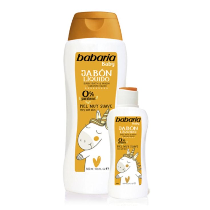 Babaria Baby Gel Da Bagno Pelle Molto Morbida 500ml Set 2 Parti 2019