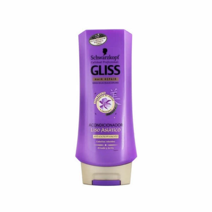 Schwarzkopf Gliss Liso Asi&aacute;tico Conditioner 250ml