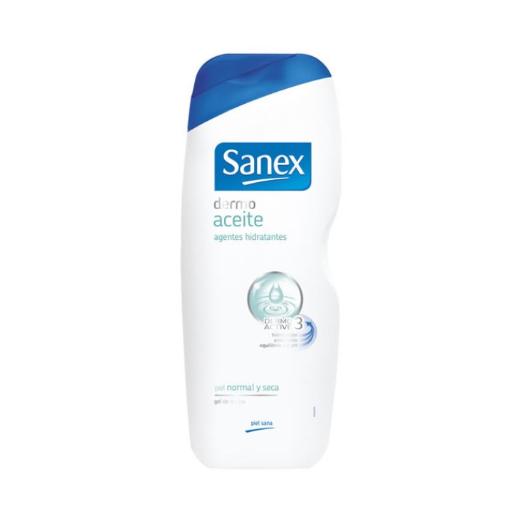 Sanex Dermo Olio Pelle Normale E Secca Gel Doccia 600ml