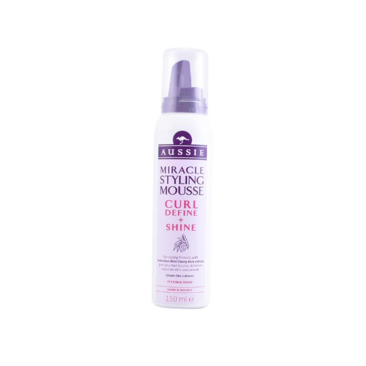 Aussie Hair Curl Define & Shine Styling Mousse 150ml