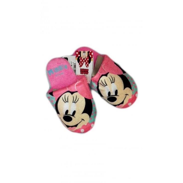 Pantofola bimba bambina Disney Minnie fucsia Tg. 30/31