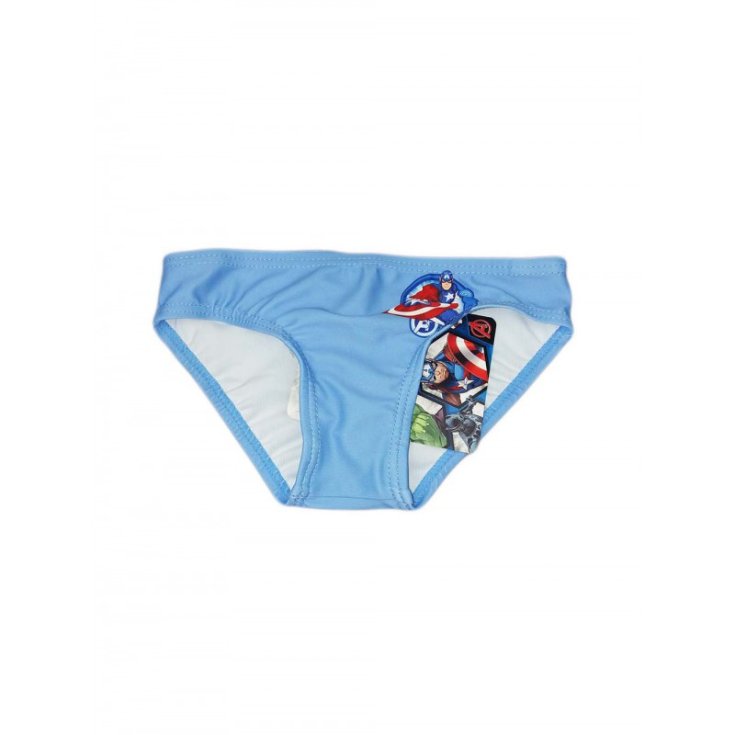 Costumino costume da bagno slip bimbo bambino Arnetta Avengers azzurro 4A