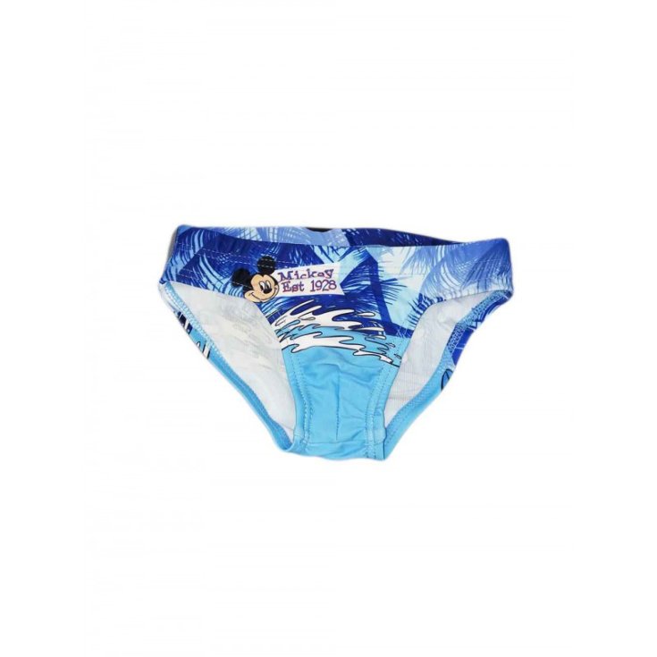 Costumino slip costume da bagno bimbo bambino Disney Mickey blu 6A
