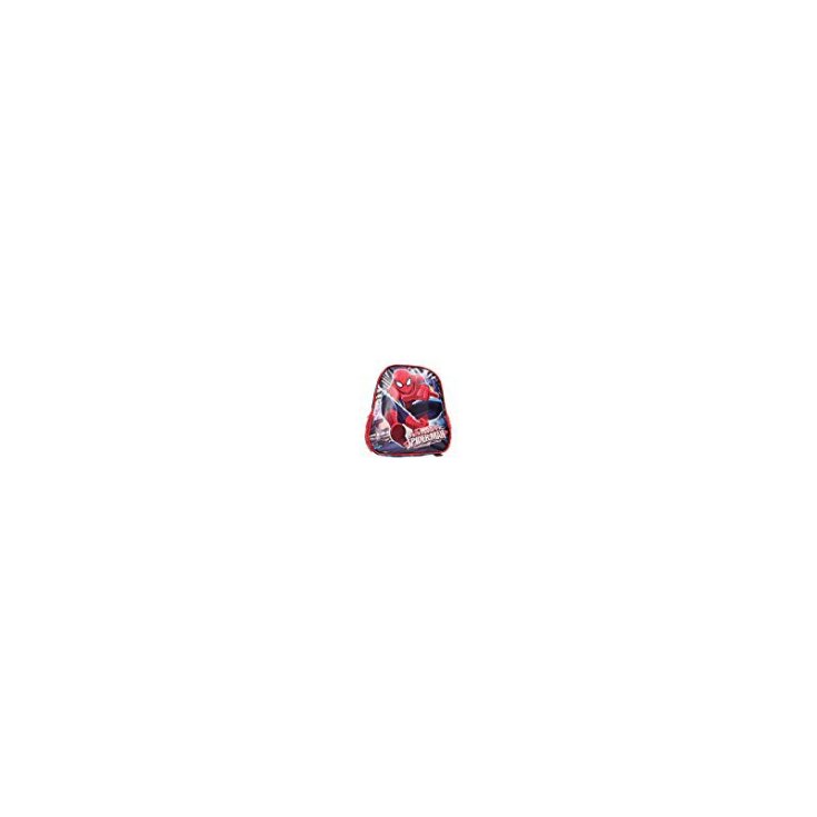 Zaino bimbo bambino Karactermania spiderman 30cm blu TU