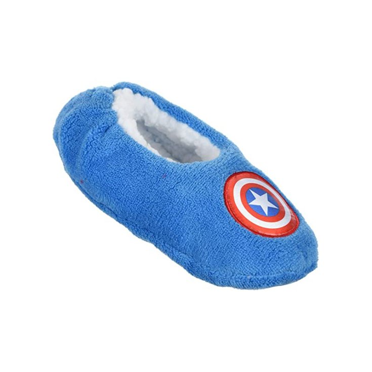 Pantofola ciabatta calza antiscivolo bambino avengers blue 29/30