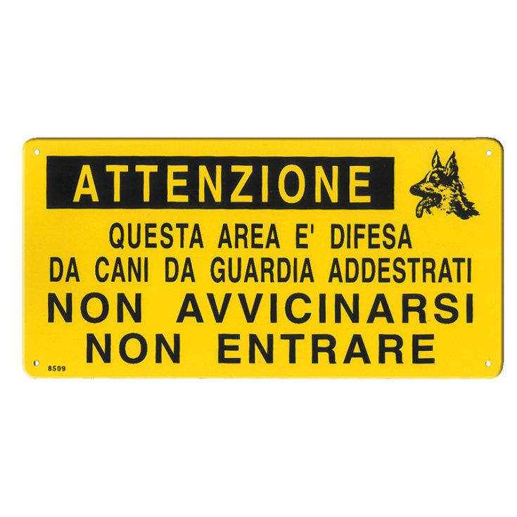 RECORD TARGA ATTENTI AL CANE MEDIA AREA