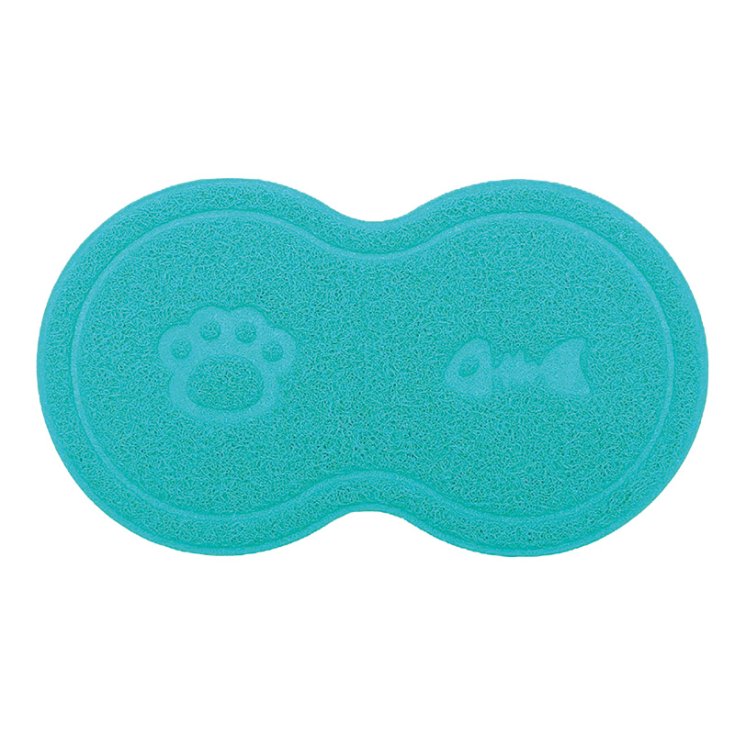 Tappetino Sottociotola in PVC Sagomato - 46 X 26 cm - Acquamarina