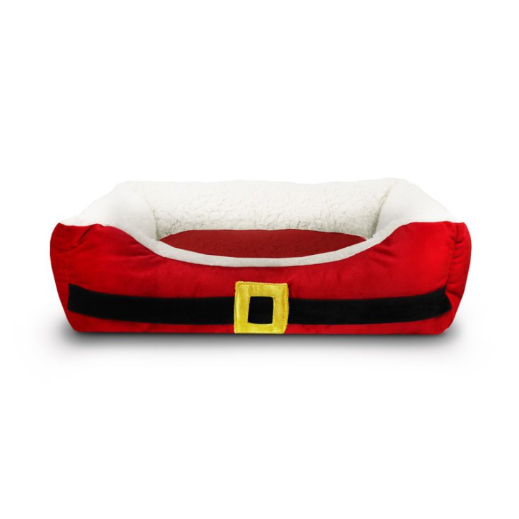 RECORD CUCCETTA NATALE ROSSO  BIANCO 60X